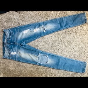 Flying Monkey skinny distressed jeans